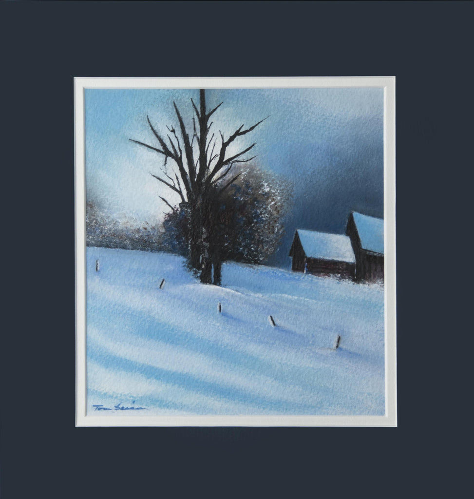 The Connecticut Hills - A Winter Scene