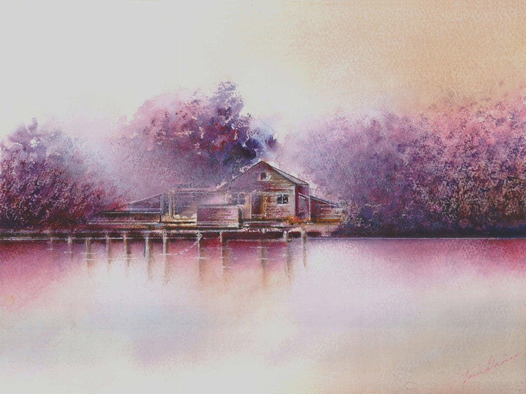 Boathouse in Lavender