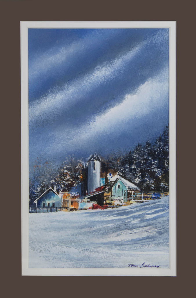 A Farm - Nestled in the bosom of Winter